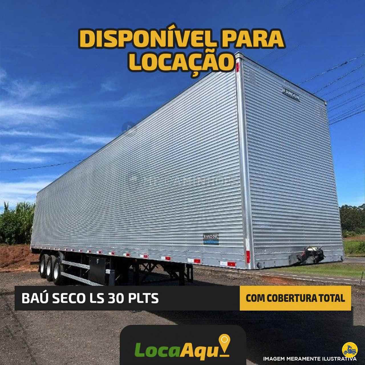 CARRETA SEMI-REBOQUE BAU FURGÃO MF Caminhões UBERLANDIA MINAS GERAIS MG